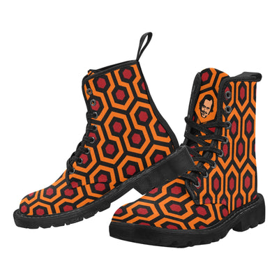 The Shining Overlook Hotel Carpet Canvas Boots (Women's sizes)