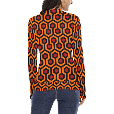 The Shining Overlook Hotel Mock Neck Sweater