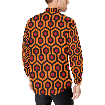 The Shining Overlook Pattern Elegant Long Sleeve Shirt