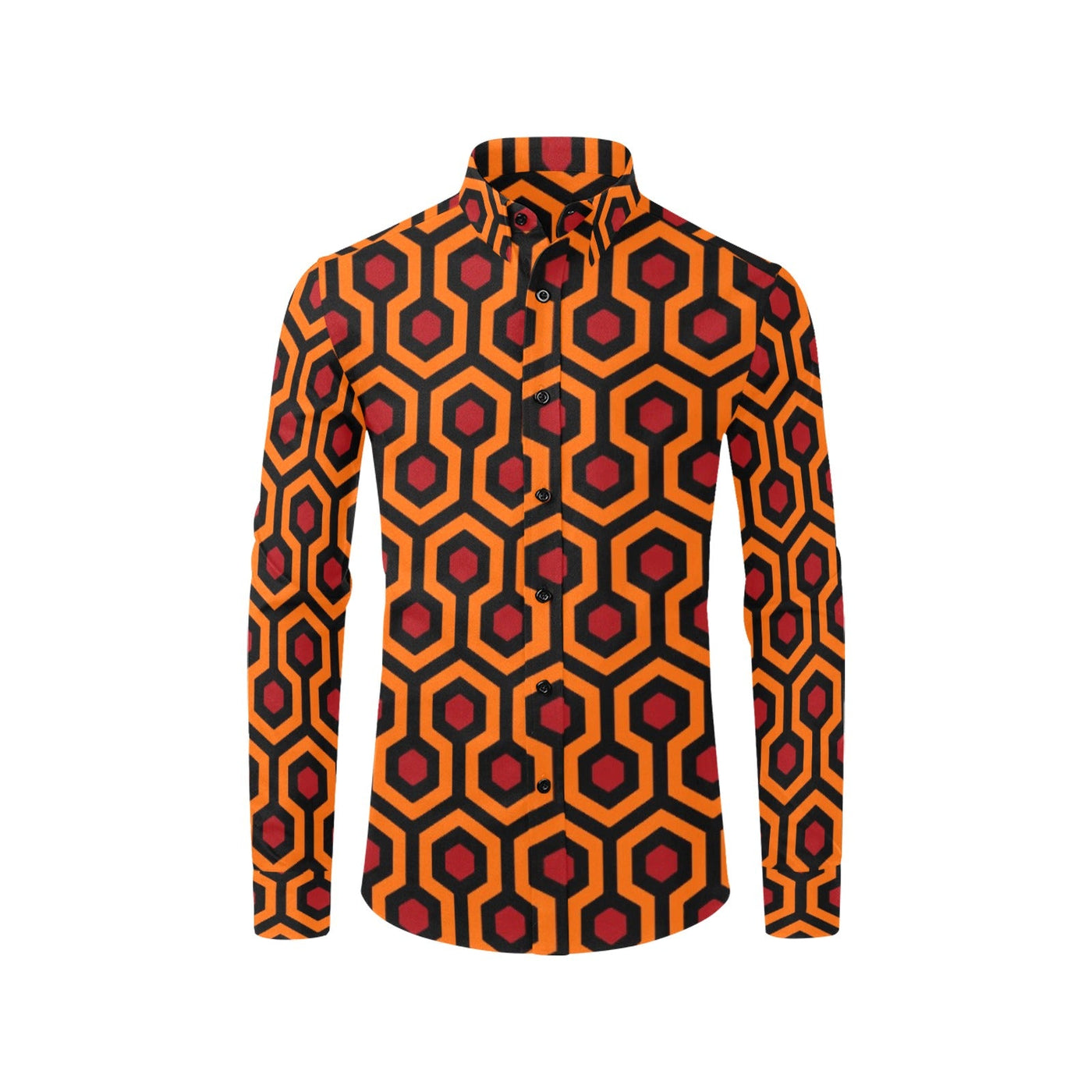 The Shining Overlook Pattern Elegant Long Sleeve Shirt