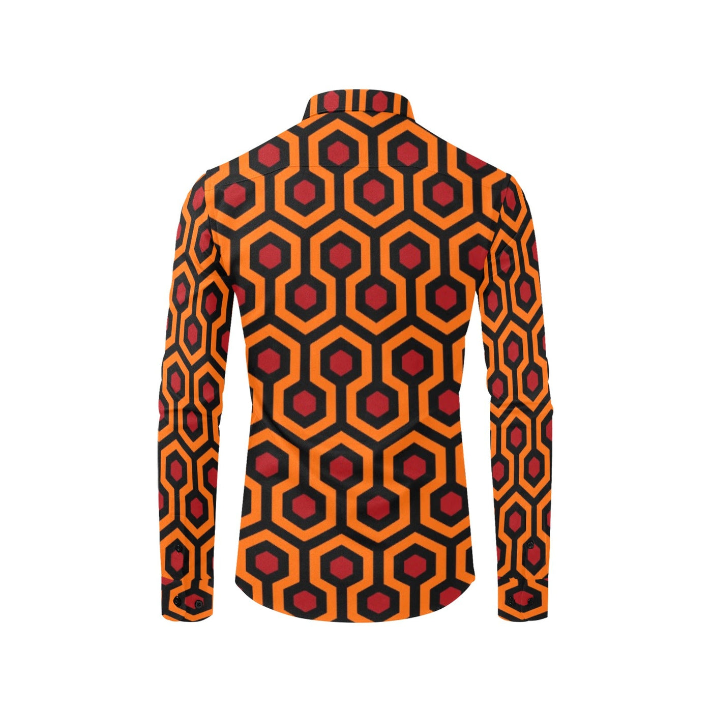 The Shining Overlook Pattern Elegant Long Sleeve Shirt