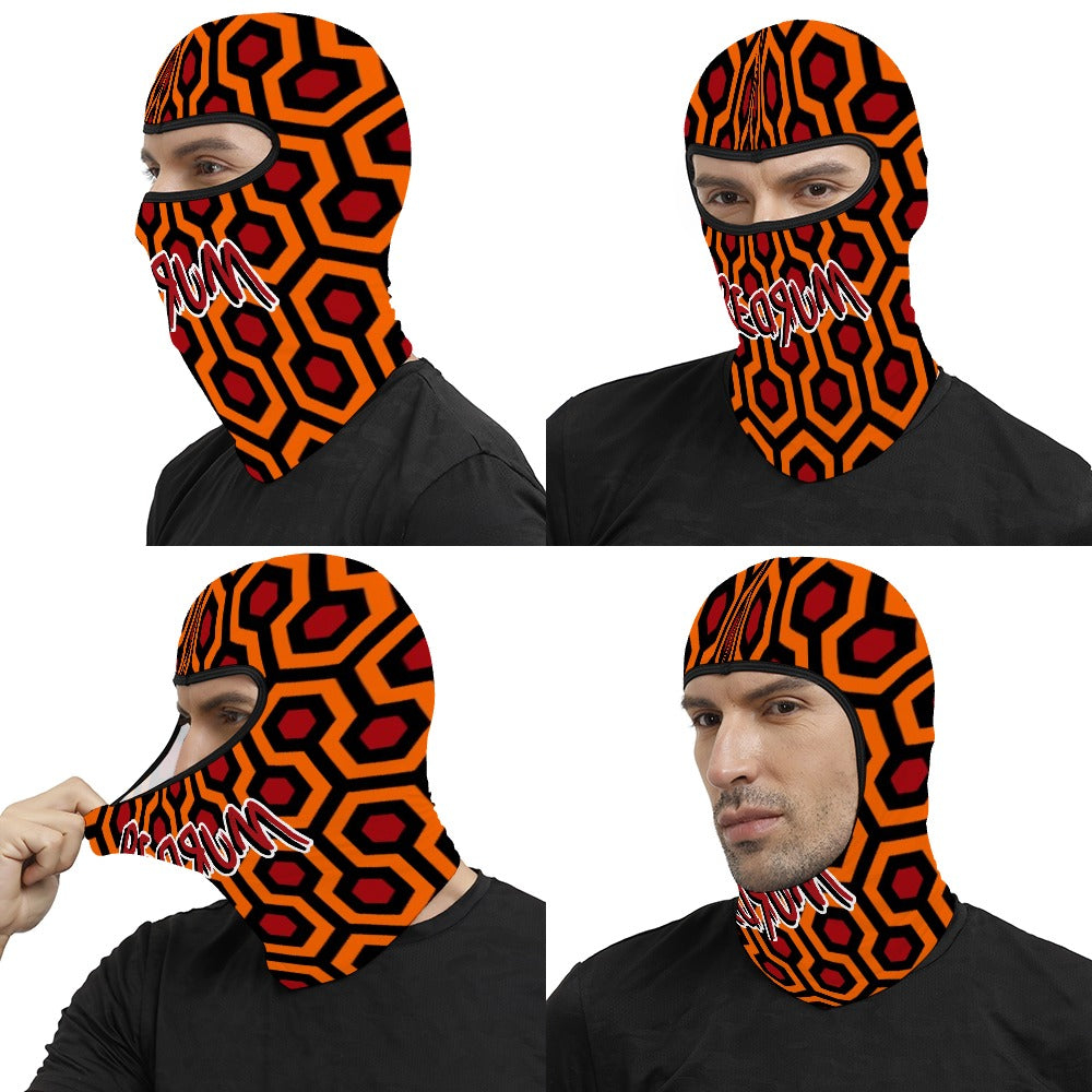 The Shining REDRUM Balaclava – Horror Movie Overlook Hotel Carpet Full Face Mask