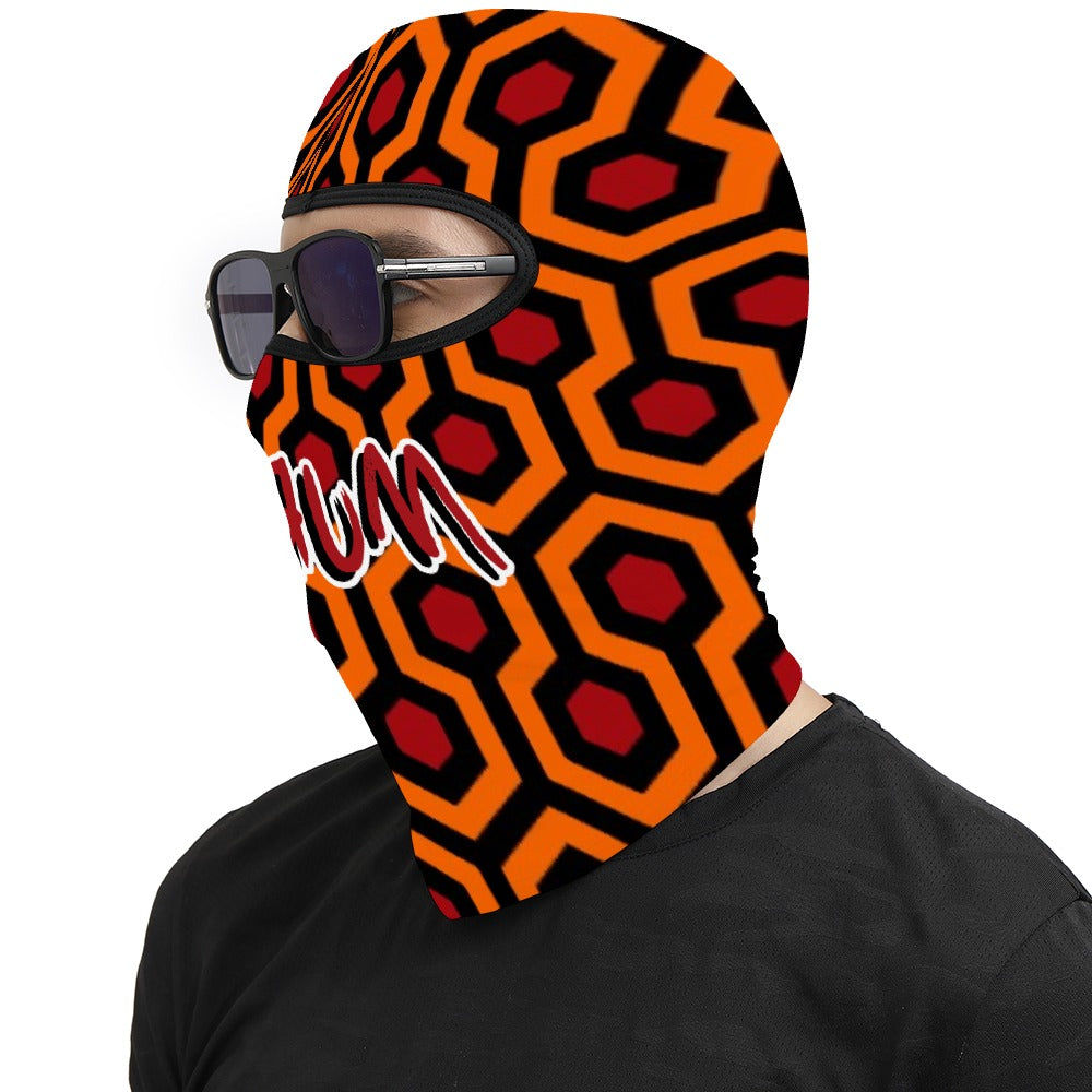 The Shining REDRUM Balaclava – Horror Movie Overlook Hotel Carpet Full Face Mask