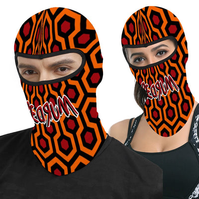 The Shining REDRUM Balaclava – Horror Movie Overlook Hotel Carpet Full Face Mask