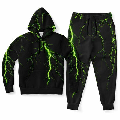 Thunderstruck: The Thunderbolt Hoodie & Jogger Set