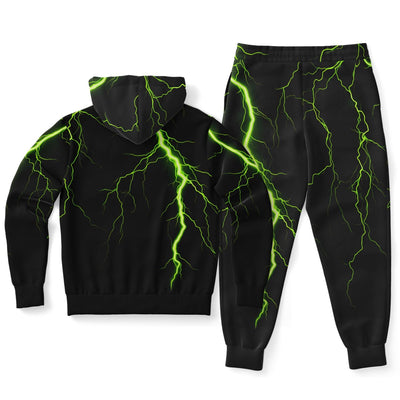 Thunderstruck: The Thunderbolt Hoodie & Jogger Set