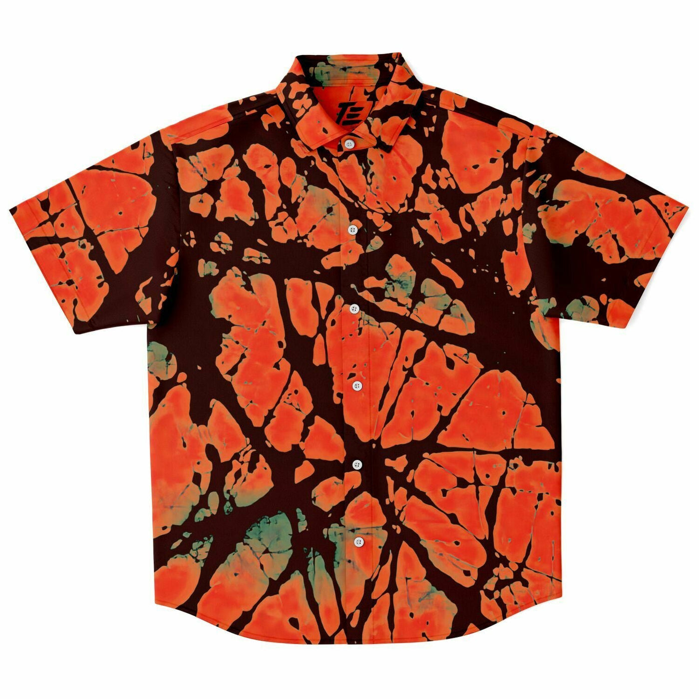 Tie-Dye Shirt Orange Back