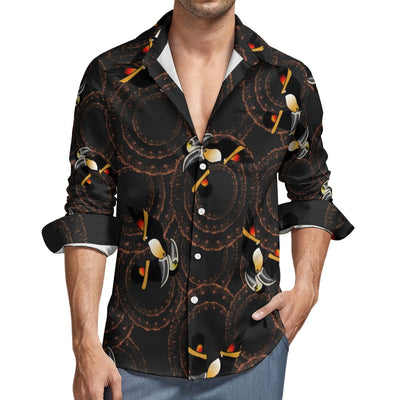Tyler Durden Toucan Shirt – Fight Club Pattern (Dark Version)
