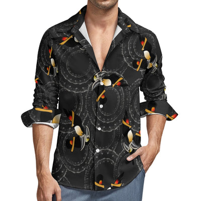 Tyler Durden Toucan Shirt – Fight Club Pattern (Dark Version)