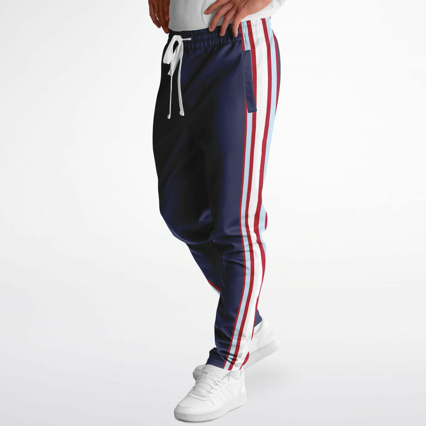 Tyler Durden Track Pants – Retro Striped Joggers | Fight Club Inspired