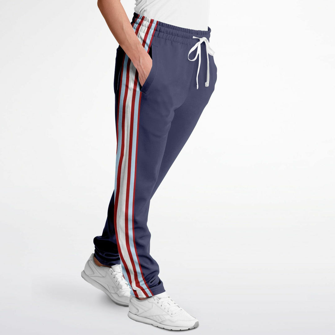 Tyler Durden Track Pants – Retro Striped Joggers