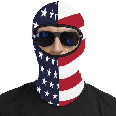 USA American Flag Balaclava Face Mask – Stars & Stripes Full Head Cover