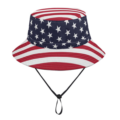 USA Flag Bucket Hat