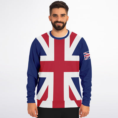 Union Jack British Flag Fashion Sweatshirt V2
