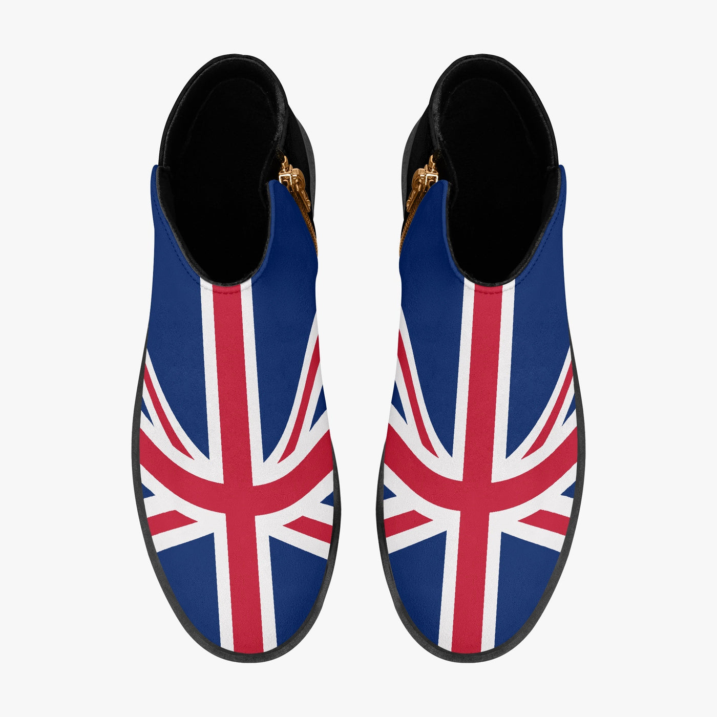 Union Jack Jack British flag Zipper Dress Boots