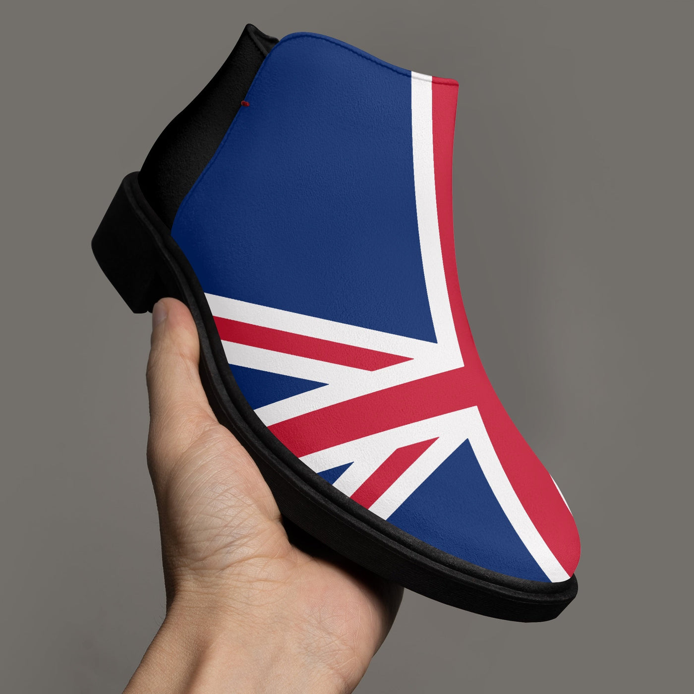 Union Jack Jack British flag Zipper Dress Boots