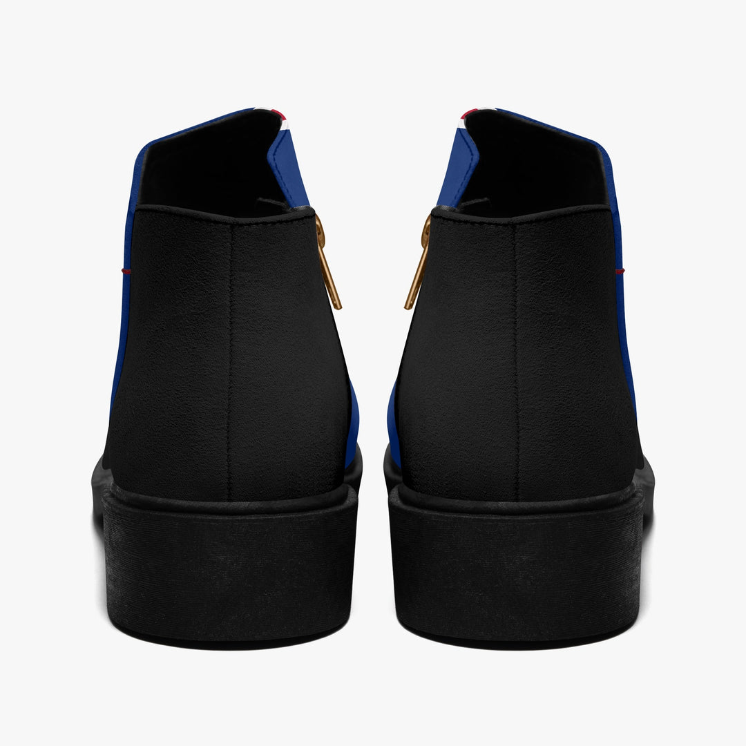 Union Jack Jack British flag Zipper Dress Boots – TimeElements.shop