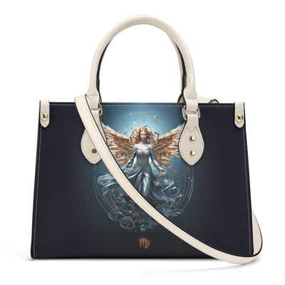 Virgo Zodiac Sign Luxury Tote Handbag