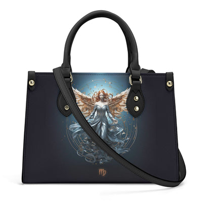Virgo Zodiac Sign Luxury Tote Handbag