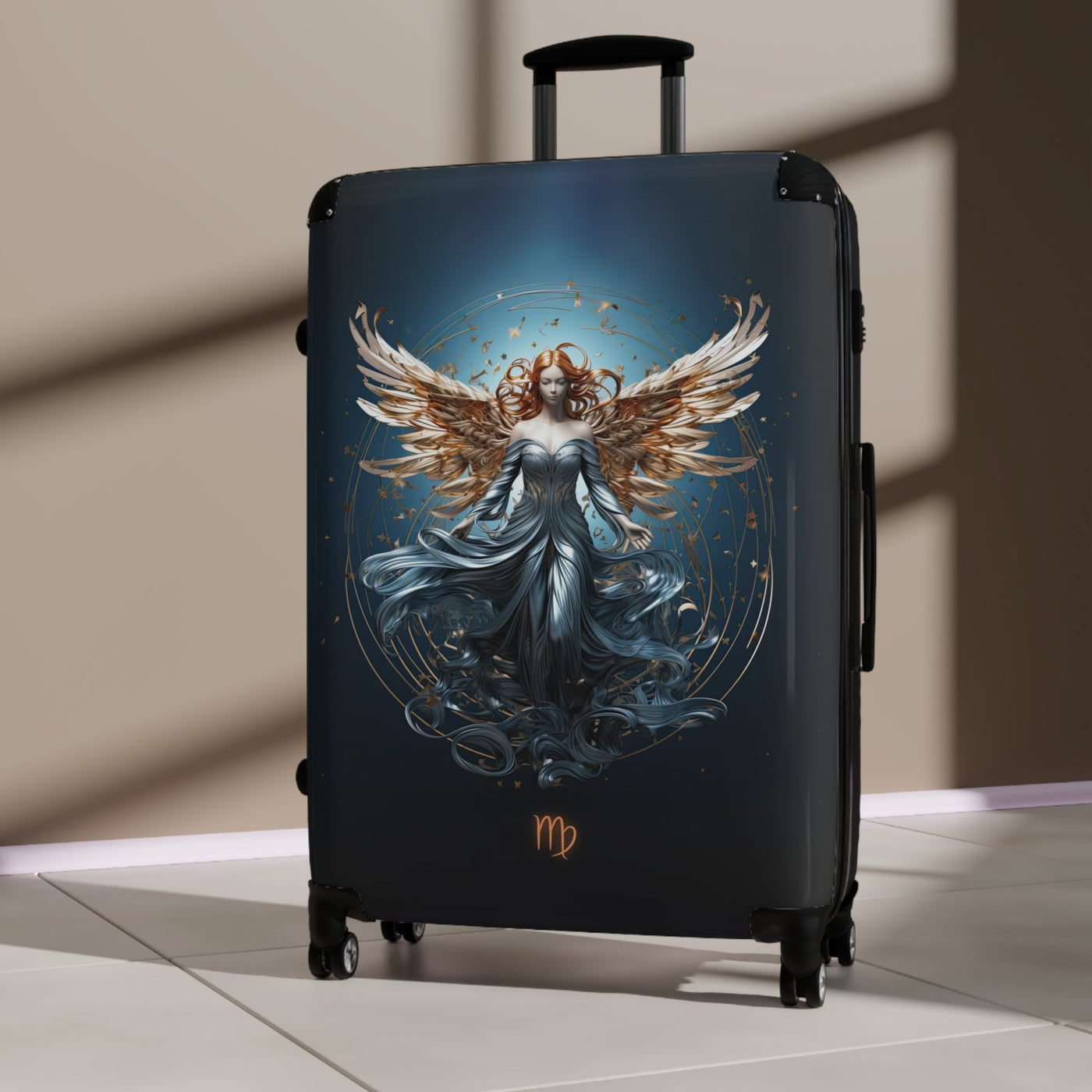 Virgo Zodiac Sign Travel Suitcase Luggage