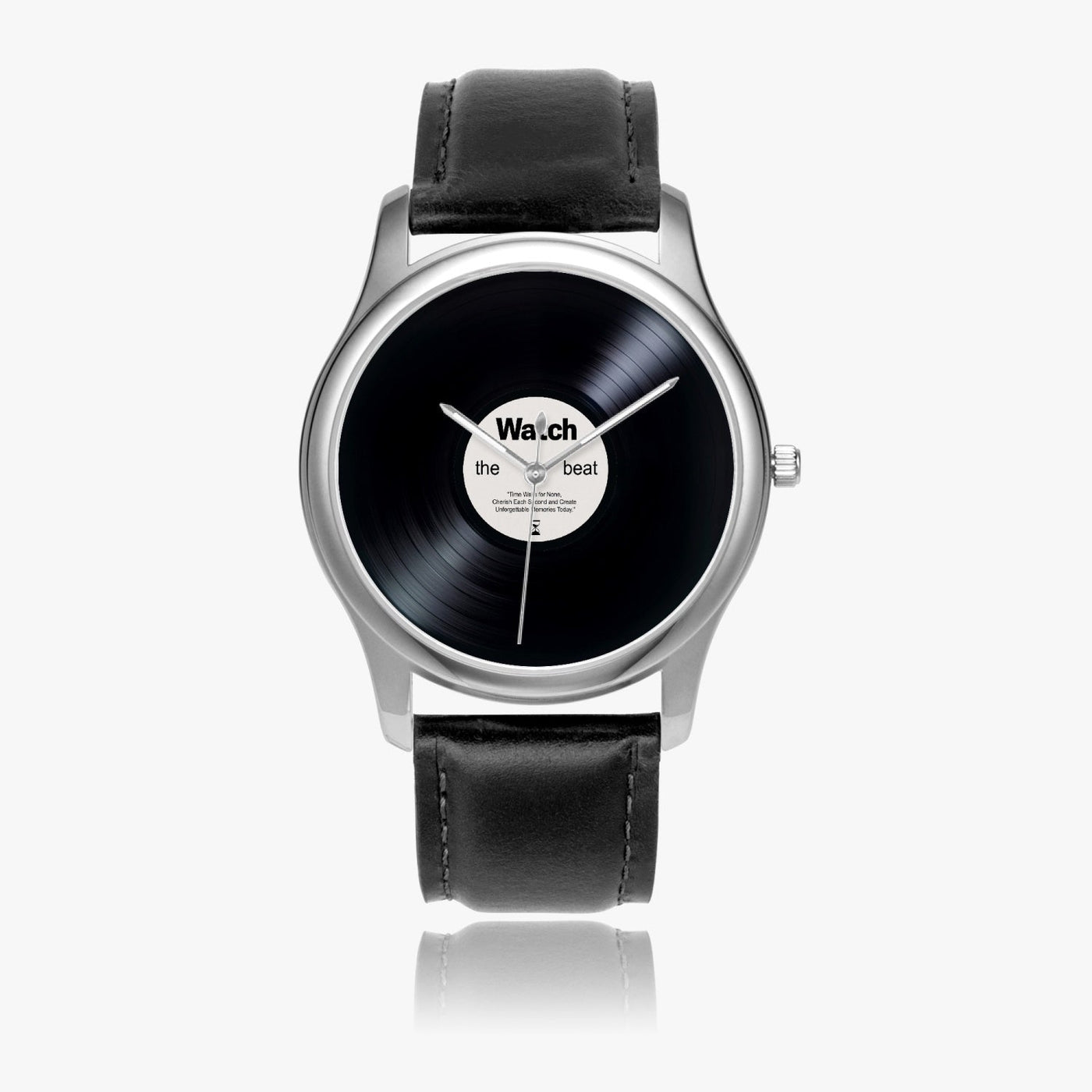 Watch The Beat Vinyl Record Quartz Watch