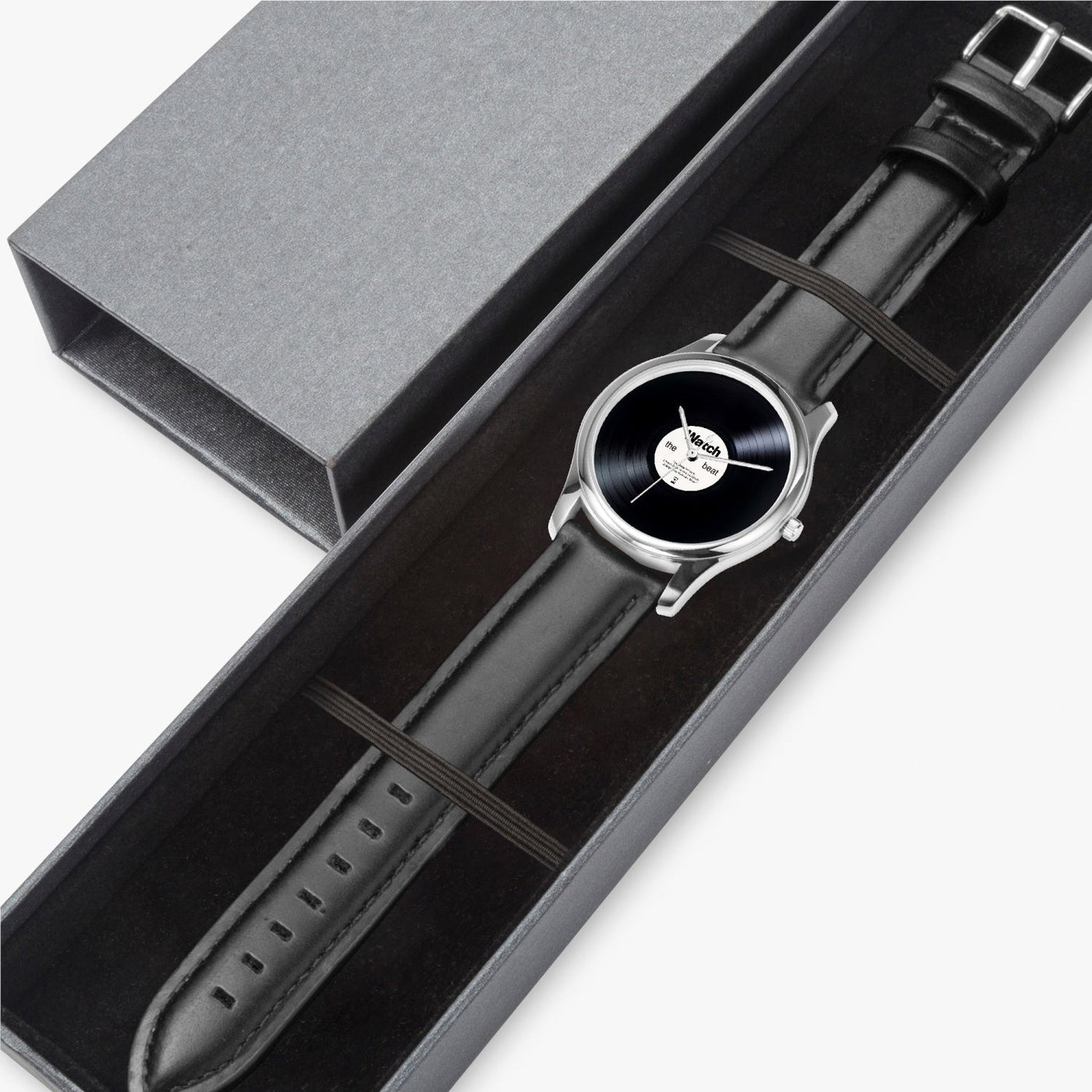 Watch The Beat Vinyl Record Quartz Watch