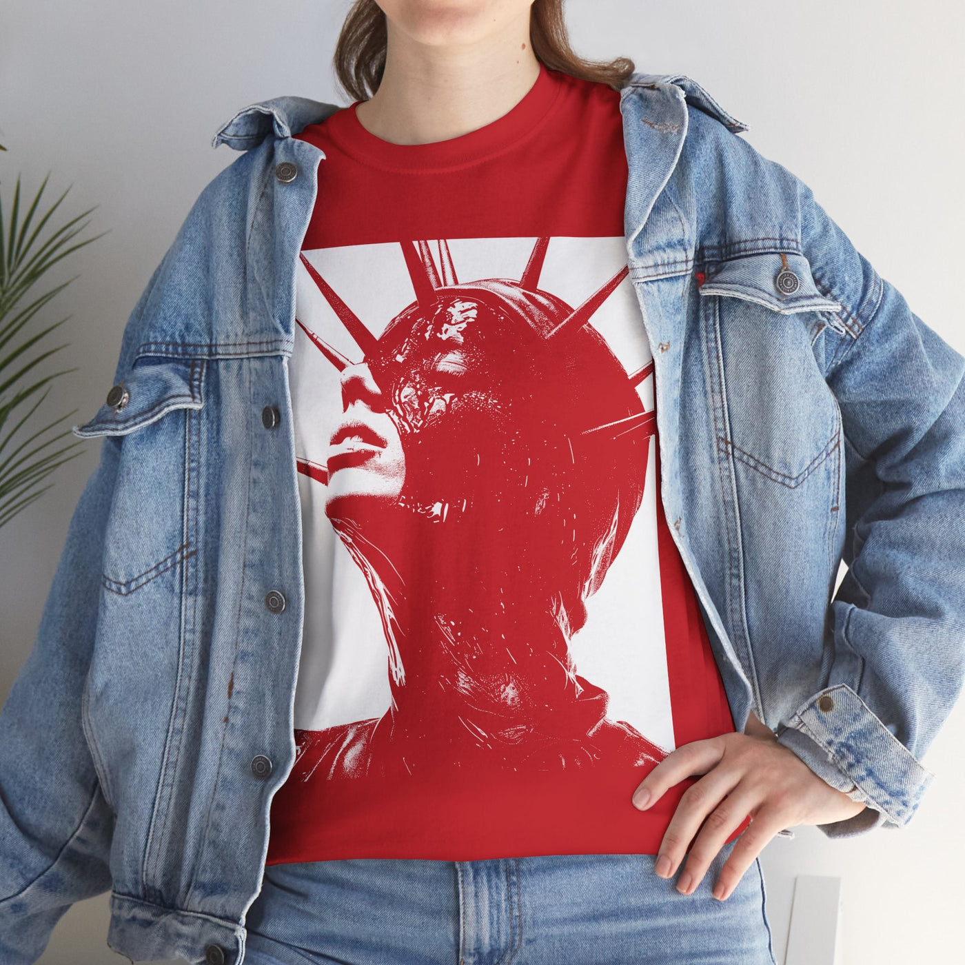 Wicked Girl with Spiky Latex Hood T-Shirt