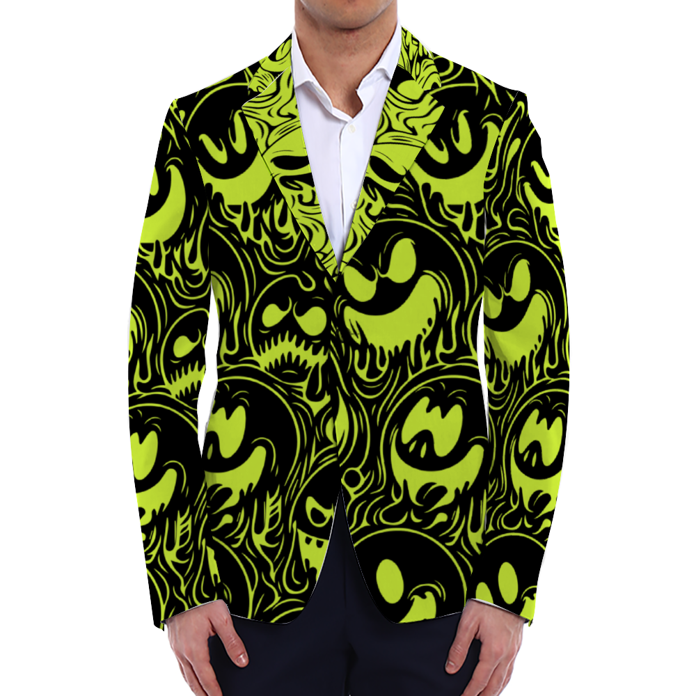 Wicked Smileys Acid House Casual Suit Blazer