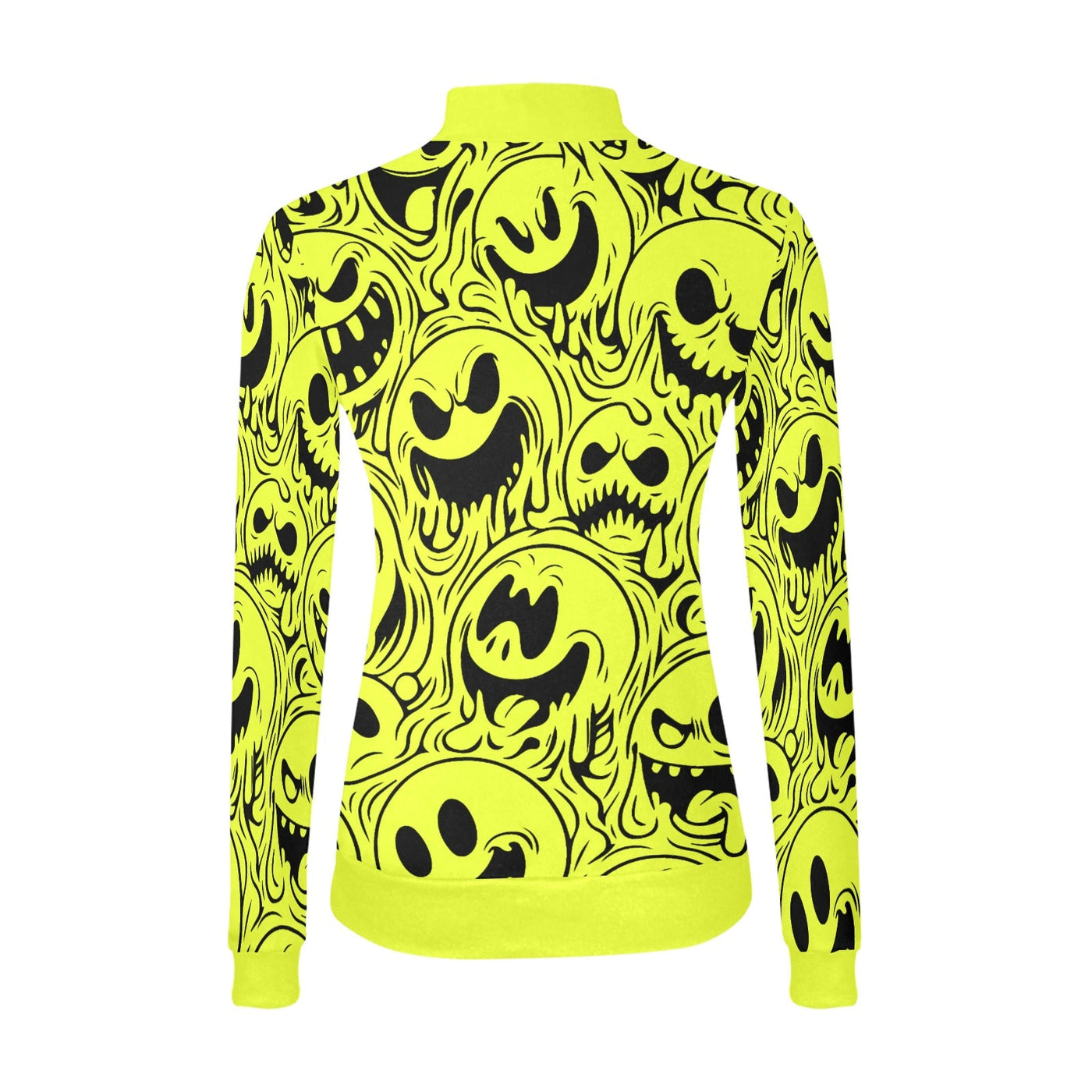 Wicked Smileys Acid House Mock Neck Sweater