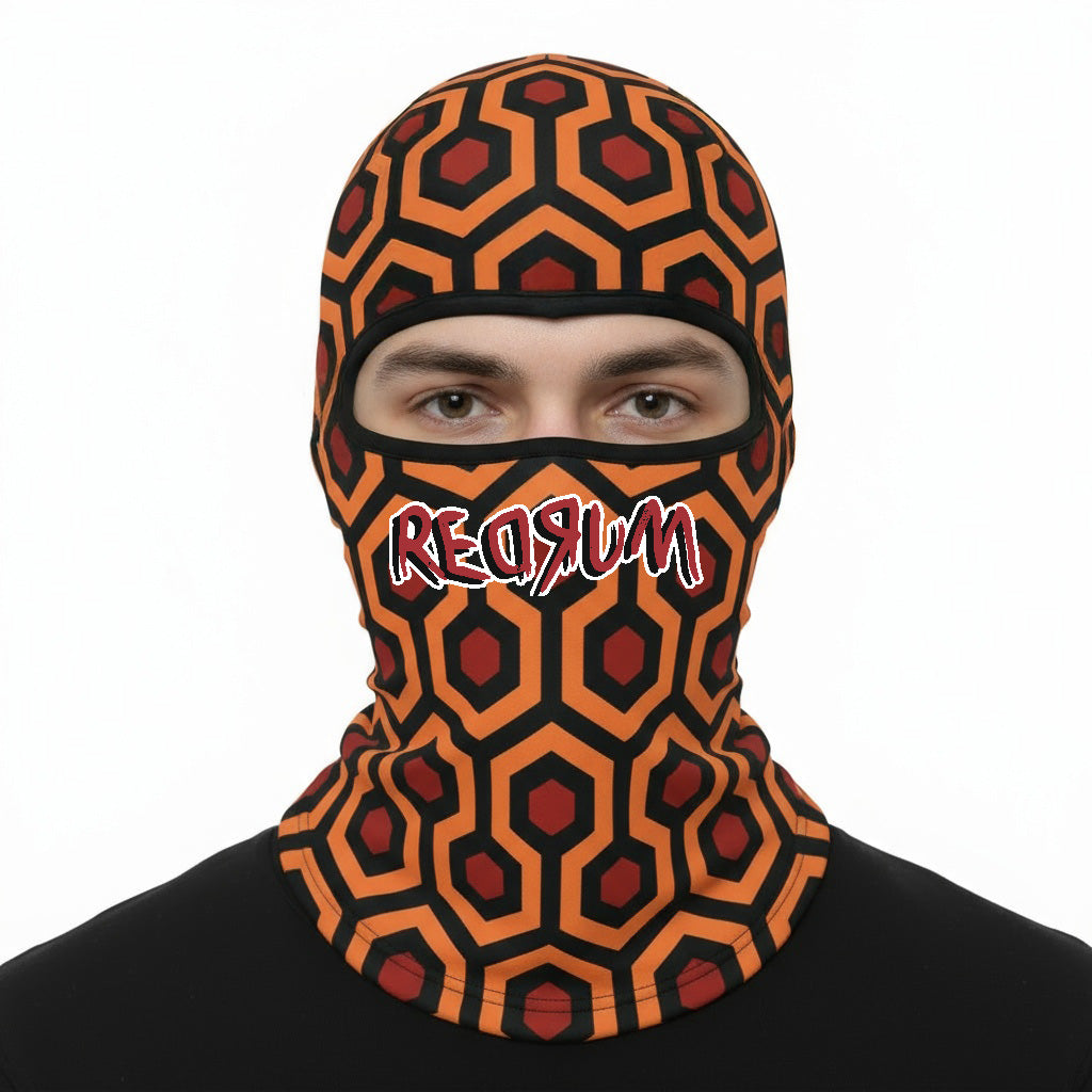 The Shining REDRUM Balaclava – Horror Movie Overlook Hotel Carpet Full Face Mask