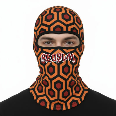 The Shining REDRUM Balaclava – Horror Movie Overlook Hotel Carpet Full Face Mask