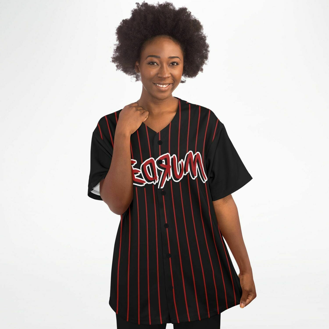 the Shining Baseball Jersey Black - Redrum 237