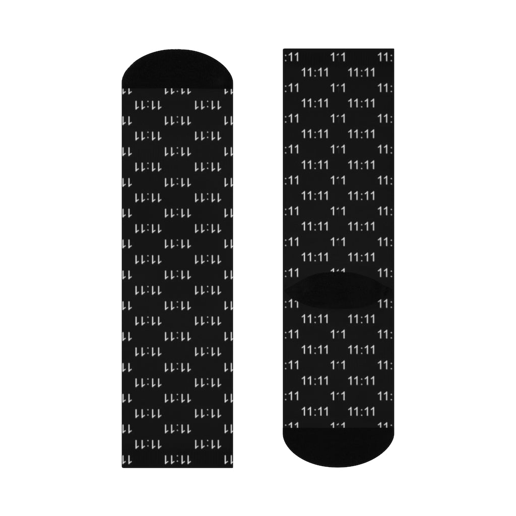 11:11 Eleven Eleven Socks - Recurring Number | Numerology Socks
