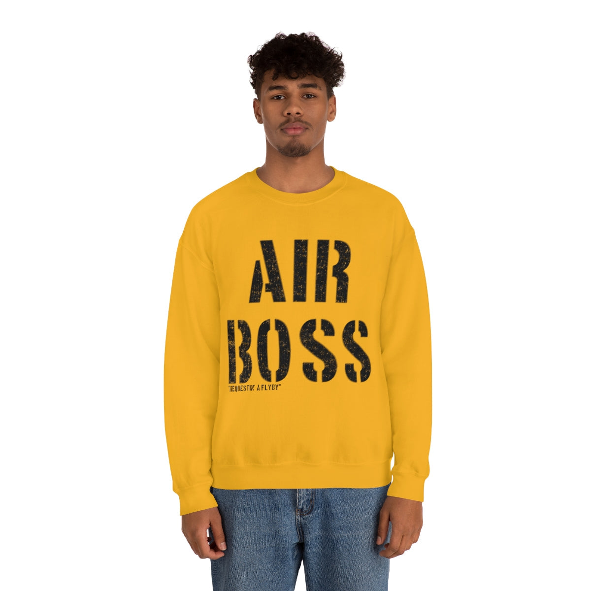 AIR BOSS "Requestin' a flyby", Top Gun | Classic Sweatshirt