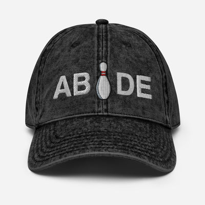 Abide Bowling Pin | Lebowksi Acid Wash Dad Hat