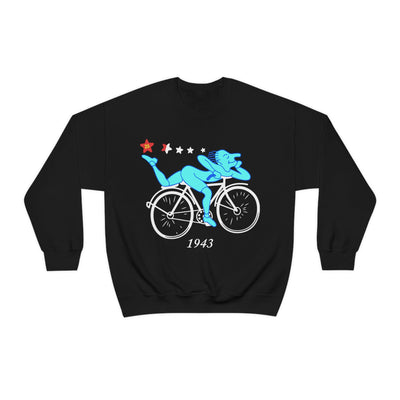 Albert Hofmann Bike Ride 1943 | Trippy Raver Classic Sweatshirt