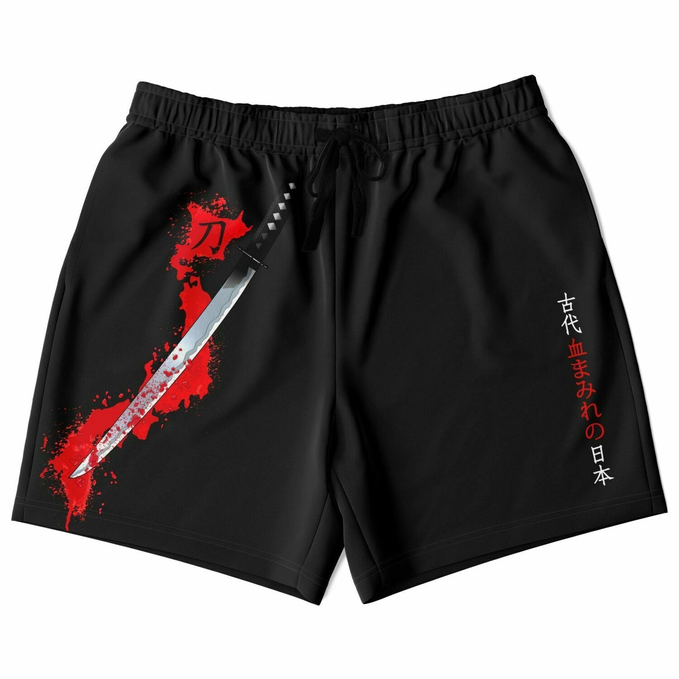 Ancient Bloody Japan | Samurai Katana Casual Shorts