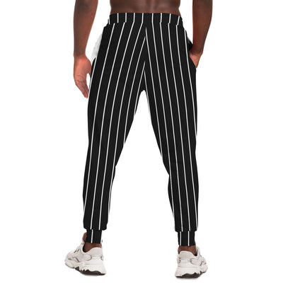 Baseball Furies - The Warriors | Black Striped Athletic Joggers
