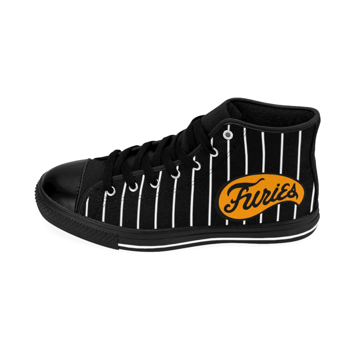 Baseball Furies - The Warriors Shoes | Black High-top Sneakers