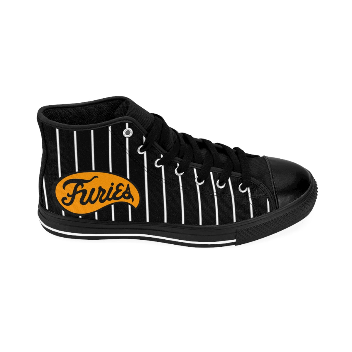 Baseball Furies - The Warriors Shoes | Black High-top Sneakers