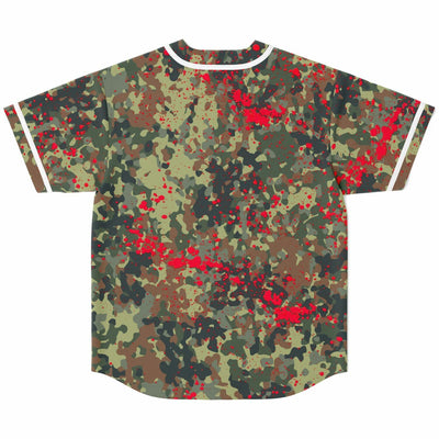 Tyler Durden Maple Leaf Pattern Jersey | Fight Club Baseball Jersey XS