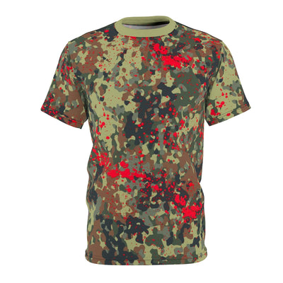 Bloody Camouflage Splatter Pattern V2 | Punk T.shirt