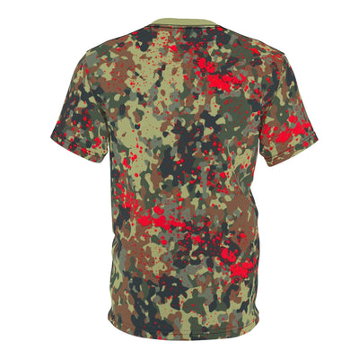 Bloody Camouflage Splatter Pattern V2 | Punk T.shirt