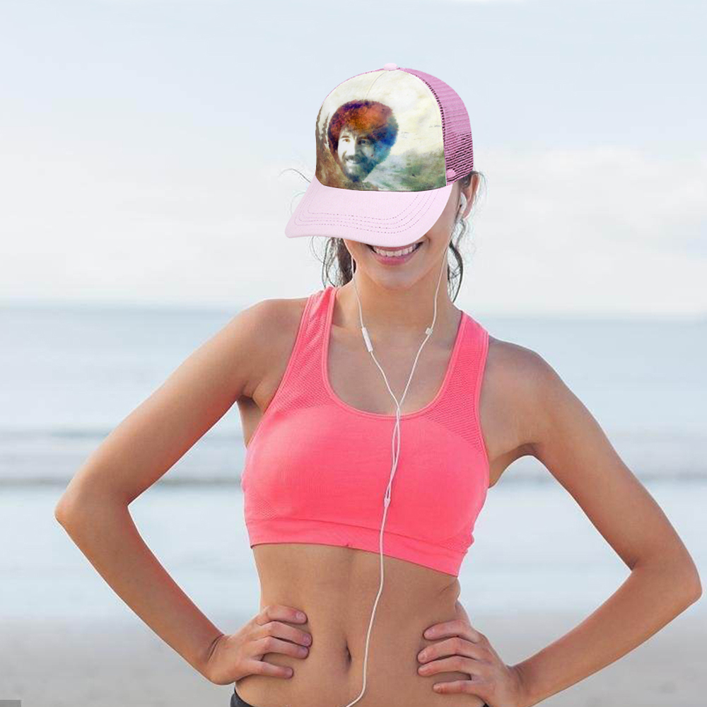 Bob ross trucker hat 2025