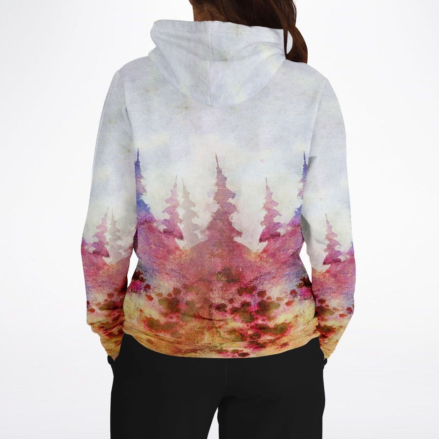 Bob Ross Watercolour Tribute Hoodie | Painter's Dream Fashion Hoodie
