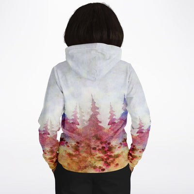 Bob Ross Watercolour Tribute Hoodie | Painter's Dream Fashion Hoodie