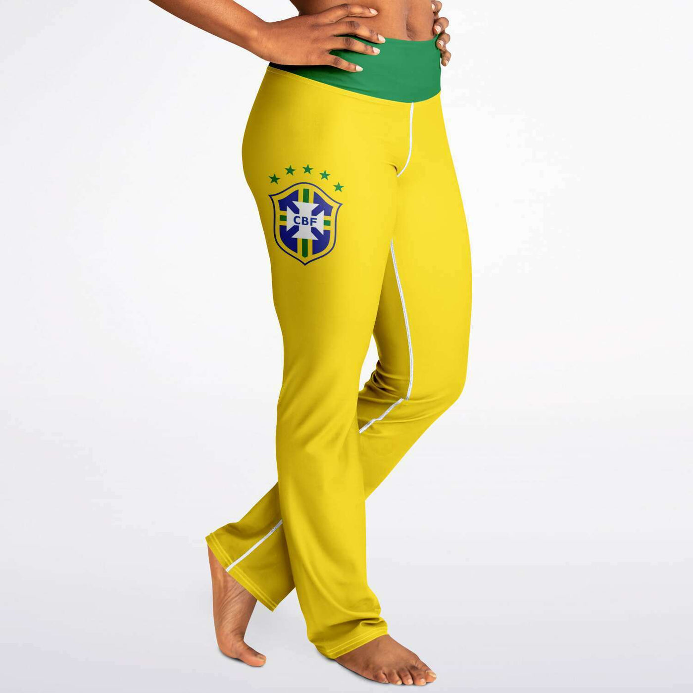 Brazil National Team | Retro Soccer Brazilian Leggings