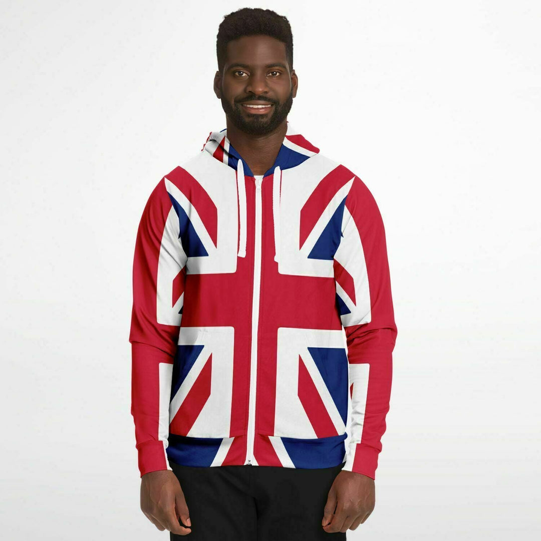 British Flag - Union Jack | Zip-up Hoodie – TimeElements.shop