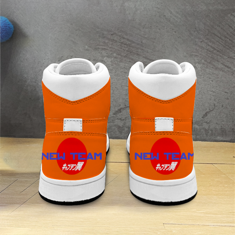 Captain Tsubasa shoes , Benji Price W.Genzo - New Team Cosplay Shoes | High Top Sneakers