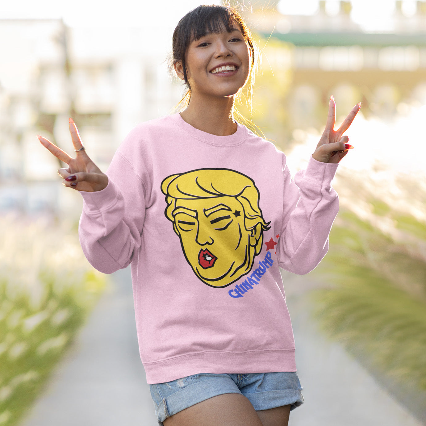 China-trump - Trump, Chinese Dictator | Meme Sweatshirt